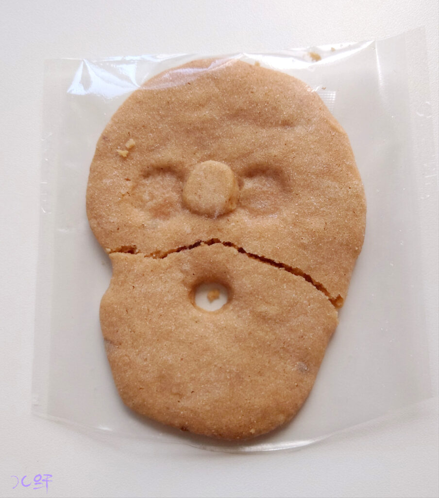 人面石クッキー